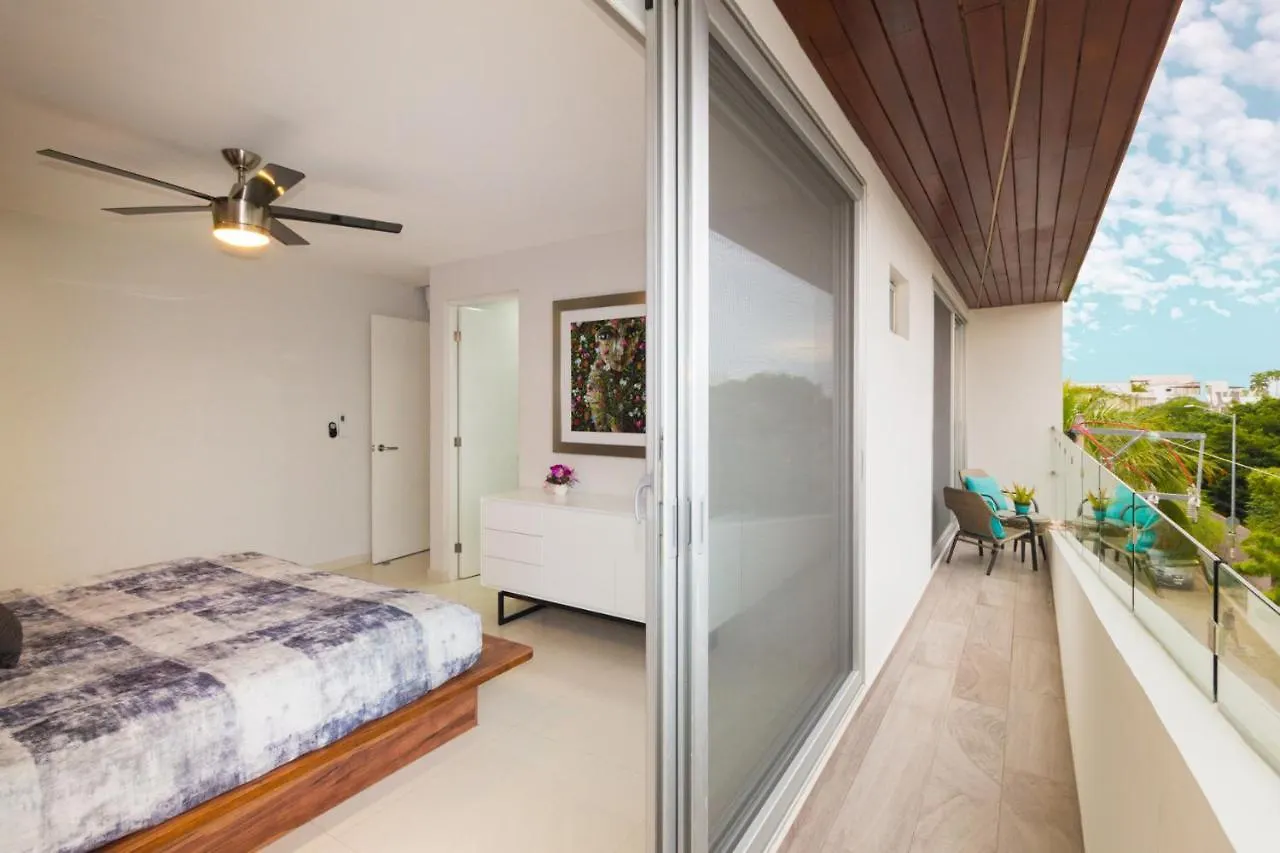 Moderno Departamento Cerca De La Playa Y La 5 Ave Apartment Playa del Carmen