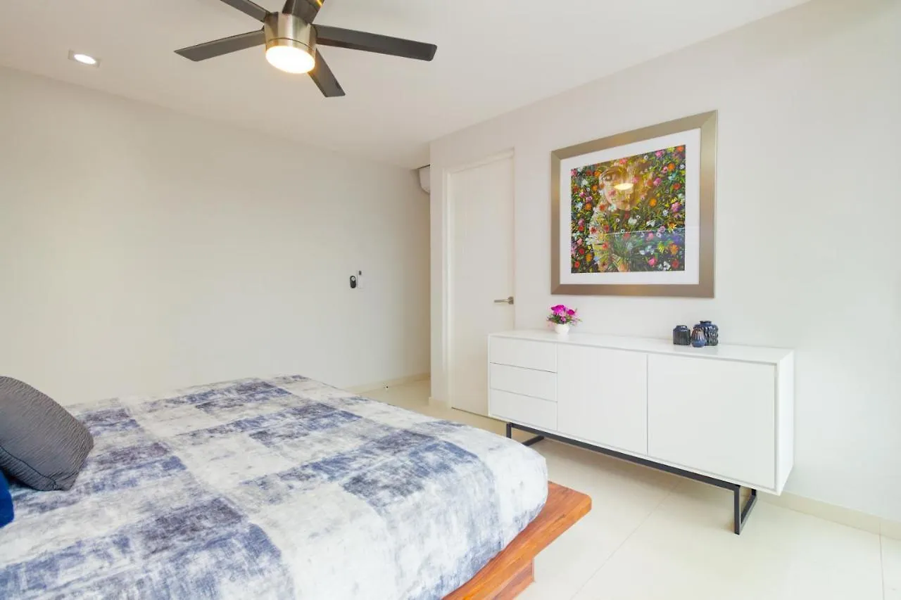 Moderno Departamento Cerca De La Playa Y La 5 Ave Apartment Playa del Carmen
